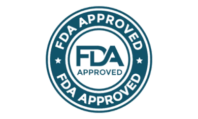 BellyFlush dietary supplement FDA approved seal for detox and gut cleanse support, reducing bloating and supporting digestive health.